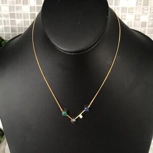 Belkin New (I) 3 stone fashion necklace